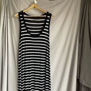J.Crew Long Maxi Stripe Dress